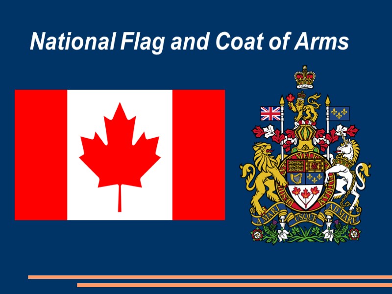 National Flag and Coat of Arms